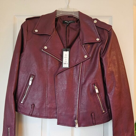Romeo & Juliet Couture Jackets & Blazers - Red leather jacket
